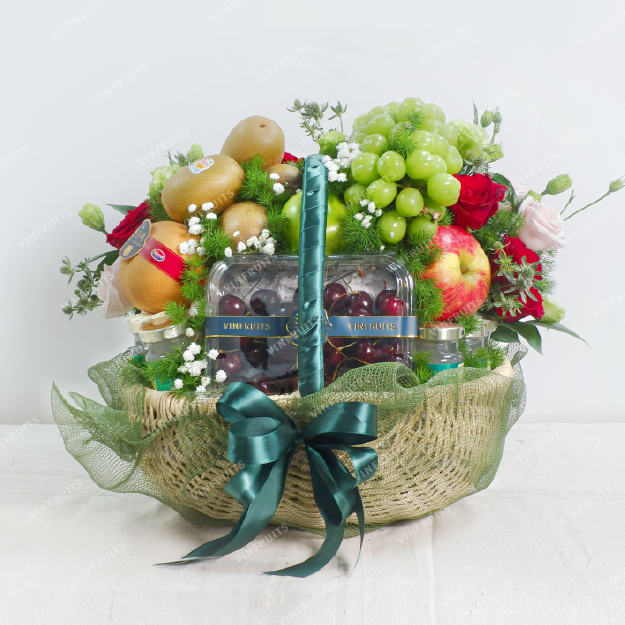 Giỏ Trái Cây + Tổ Yến